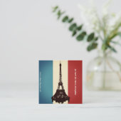 フランスの スクエア名刺 (スタンド正面)