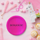 フランスの ペーパープレート (パーティー)