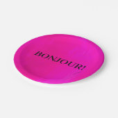 フランスの ペーパープレート (アングル)