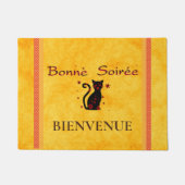 フランスの：ボンの書式 ドアマット (正面)