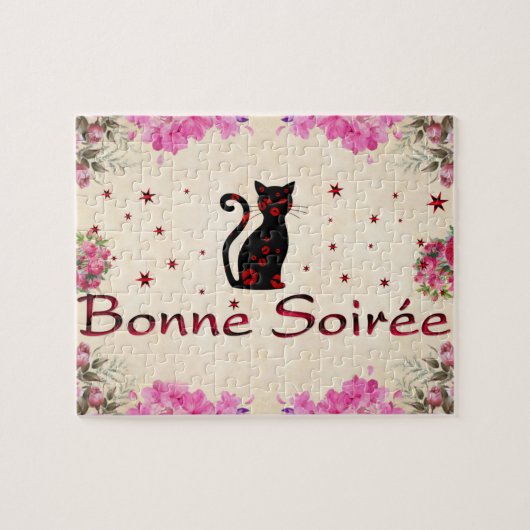 フランスの：ボンソイレパズル ジグソーパズル (横)