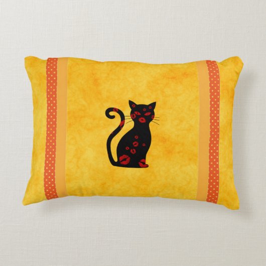 フランスの：ボンソイレ枕 アクセントクッション (裏面)