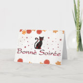 フランスの：ボンソイレ カード (正面)