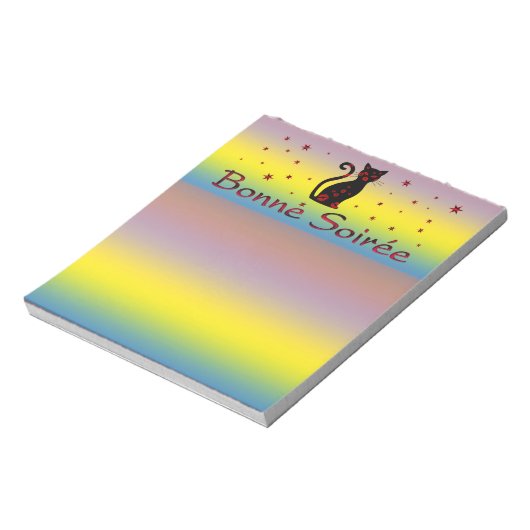 フランスの：ボンソイレ ノートパッド (回転)