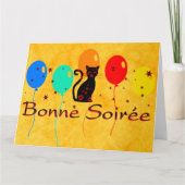 フランスの：ボン式グリーティングカード カード (正面)