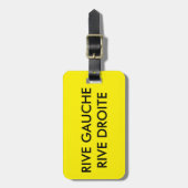 フランスの ラゲッジタグ (正面縦)