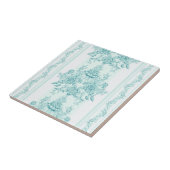 フランスの,ヴィンテージ,みすぼらしいシック,パタービクトリアンン,ターク タイル (側面)