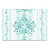 フランスの,ヴィンテージ，みすぼらしいシック，パタービクトリアンン，ターク テーブルナンバー (裏面)