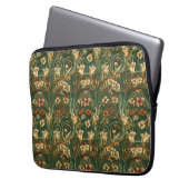 フランスの,ヴィンテージ,新しいインスパイアワイルドフラワー(2) ラップトップスリーブ (正面左)