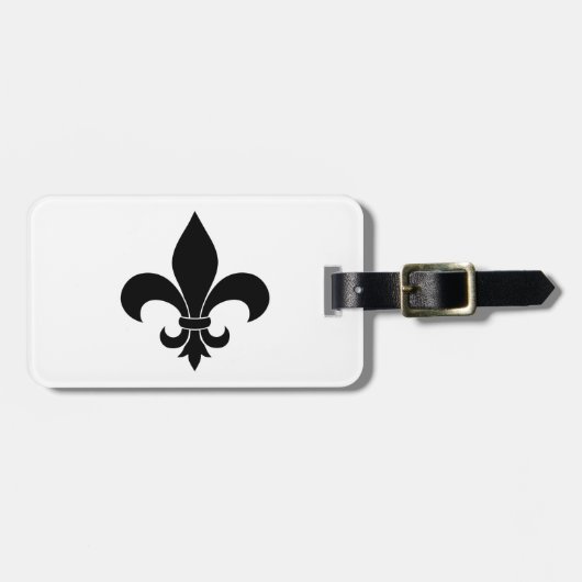 フランスの（紋章の）フラ・ダ・リパタークラシックン ラゲッジタグ (正面横)