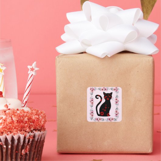 フランスの:Bonne Soireeステッカー スクエアシール (パーティー)