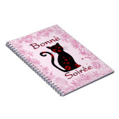 フランスの:Bonne Soiree Notebook ノートブック (右側)