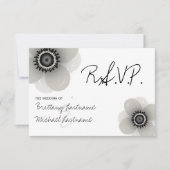フランスのAnemone Wedding RSVP (正面)
