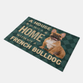 フランスのBulldog Doommat、フランスのBulldog Gift Decor ドアマット (アングル)