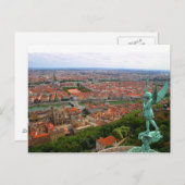 フランスのFourvireからポストカードリヨン ポストカード (正面/裏面)