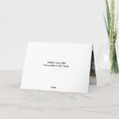 フランスのGET WELLカード カード (裏面)