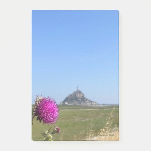 フランスのLe Mont St. Michel ポストイット (正面)