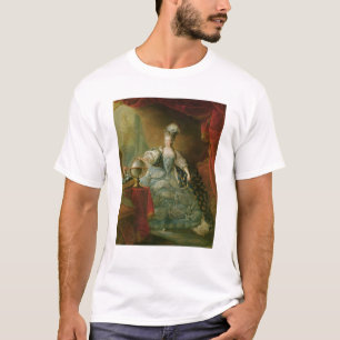 フランスのMarieアントワネットの女王のポートレート Tシャツ