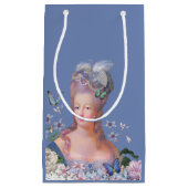 フランスのMarieアントワネットの女王 スモールペーパーバッグ (正面)