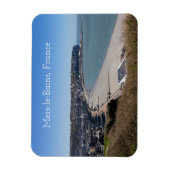 フランスのMers-le-Bains航空ビュー マグネット (縦)