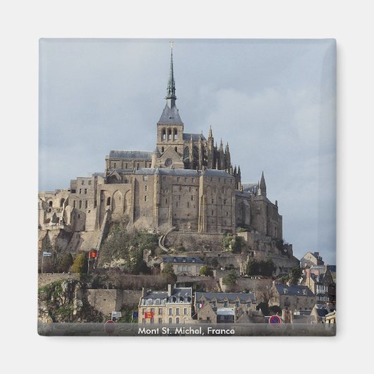 フランスのMont St. Michel マグネット (正面)