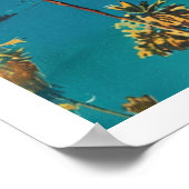 フランスのRiviera,フランスアールデコ ポスター (角)