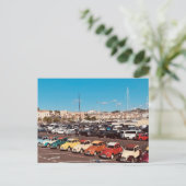 フランスのRiviera inカンヌFranceクラシック Car ポストカード (スタンド正面)