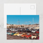 フランスのRiviera inカンヌFranceクラシック Car ポストカード (正面/裏面)