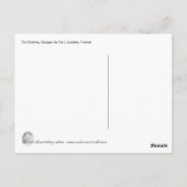 フランスのSte Enimieさん。 ポストカード (裏面)