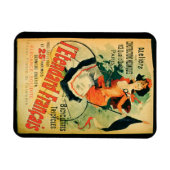 'フランスのThe Standard'，ポスタ広告ー'食べs  マグネット (横)