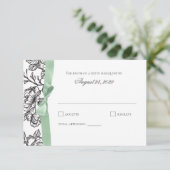 フランスのToileおよびSage Bow応答 出欠カード (スタンド正面)