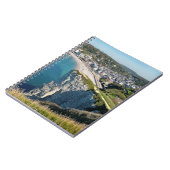 フランスはがきポスターJでエレットの航空写真 ノートブック (左側)