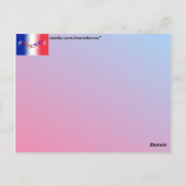 フランスはがき ポストカード (裏面)
