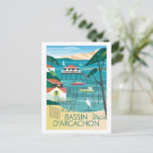 フランスはがき(Bassin D'Arcachon) ポストカード (スタンド正面)
