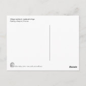 フランスはがき(Estaing) ポストカード (裏面)