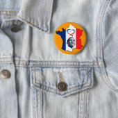 フランスはオバマを愛します 缶バッジ (インサイチュ)