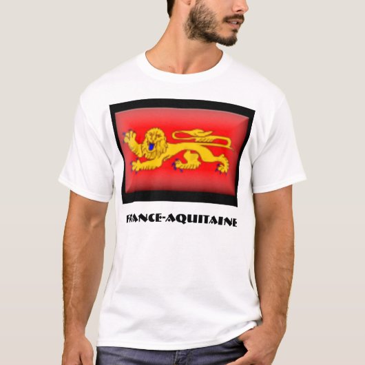 フランスアキテーヌ盆地 Tシャツ (正面)