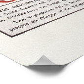 フランスイングランドヴィンテージ鉄道旅行ポスター1894 ポスター (角)