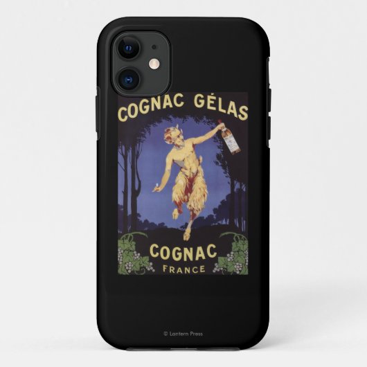 フランスコニャックゲラス販売促進ポスターフランス Case-Mate iPhoneケース (裏面)