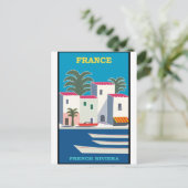 フランスコートDアズールヴィンテージ旅行はがき ポストカード (スタンド正面)
