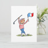 フランスゴルフ 招待状 (スタンド正面)