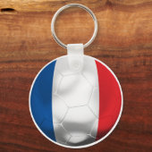 フランスサッカー キーホルダー (正面)