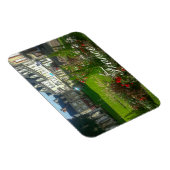 フランスシティスケープ通り建物自然 マグネット (右側)