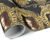 フランスチッエレガントク女王30" x 6' ラッピングペーパー (ロールコーナー)