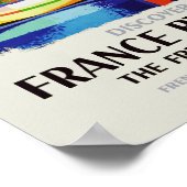 フランスバイトレインヴィンテージ旅行ポスター ポスター (角)