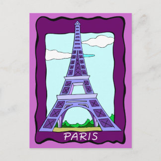 フランスパリエッフェルタワー ポストカード