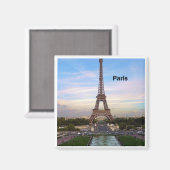 フランスパリエッフェルタワー(by St.K) マグネット (正面/裏面)