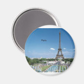 フランスパリエッフェルタワー(by St.K) マグネット (正面/裏面)