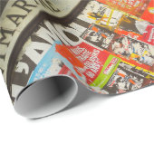 フランスパリシティスケープフルーアエリア ラッピングペーパー (ロールコーナー)