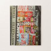 フランスパリシティスケープモンマルトルフルーアエリア ジグソーパズル (縦)